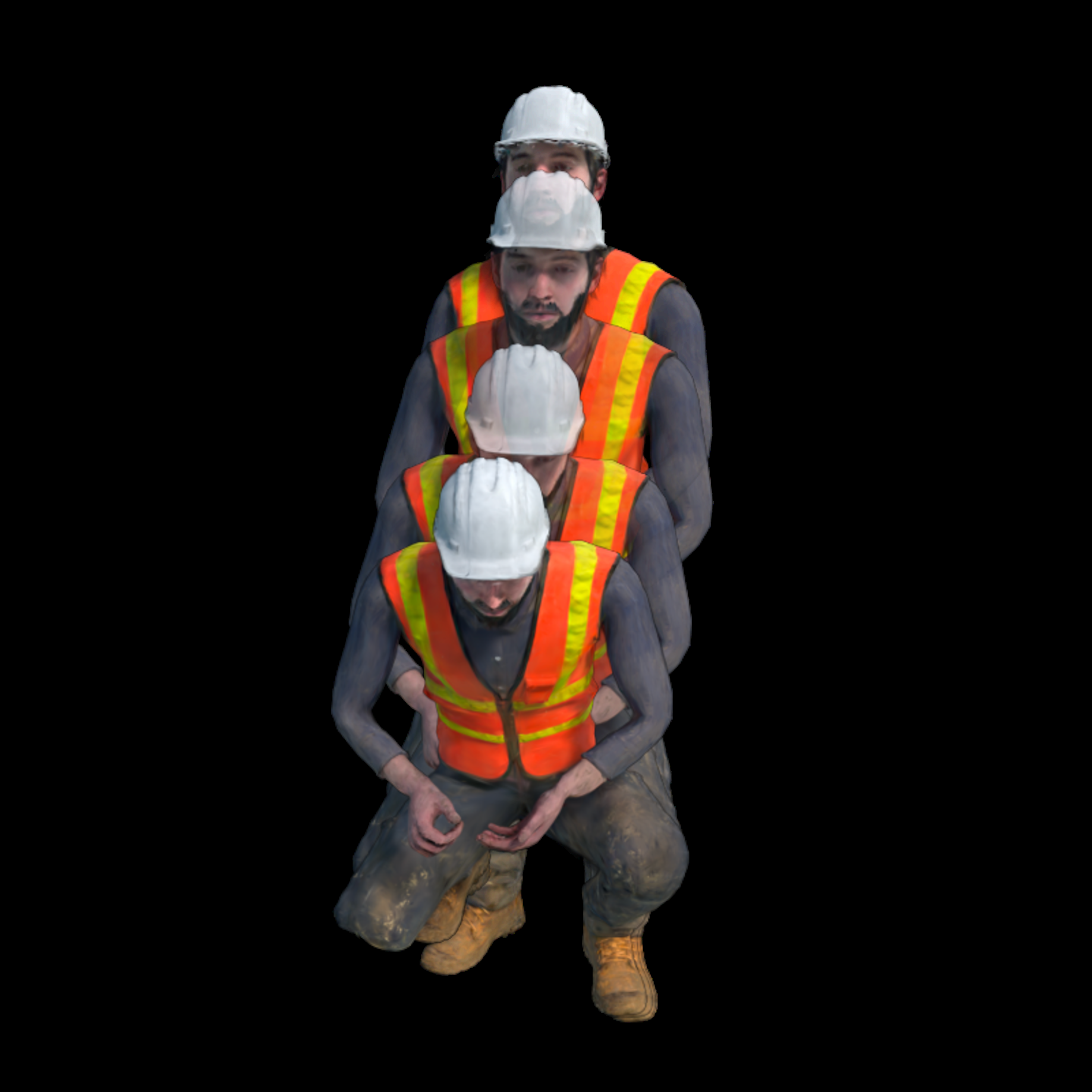 Qualitative Comparison on D-NeRF